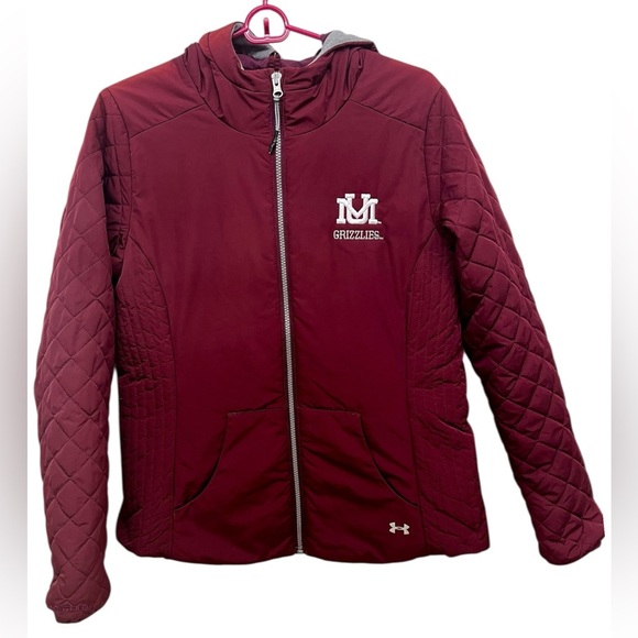 Under Armour MSU Montana Team Grizzlies Jacket Size M - Picture 1 of 9